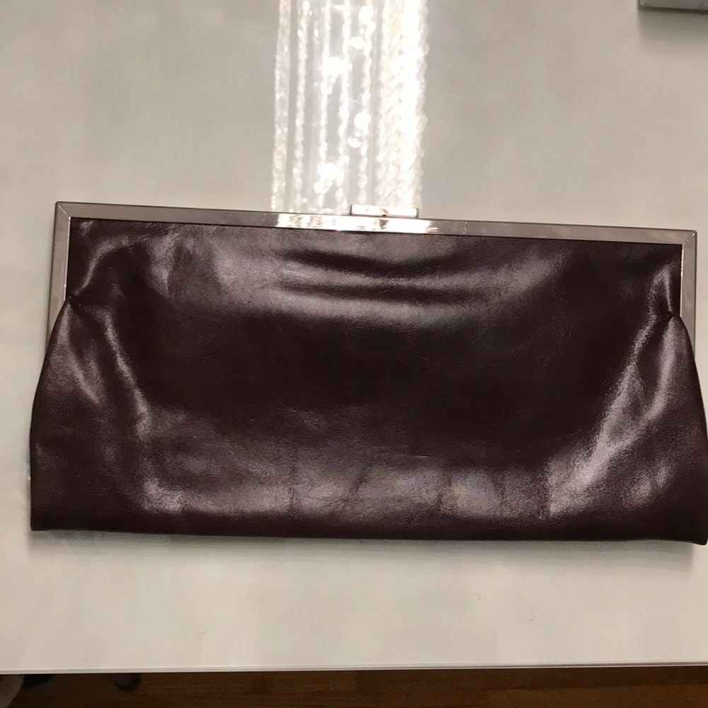 Hobo brown clutch
